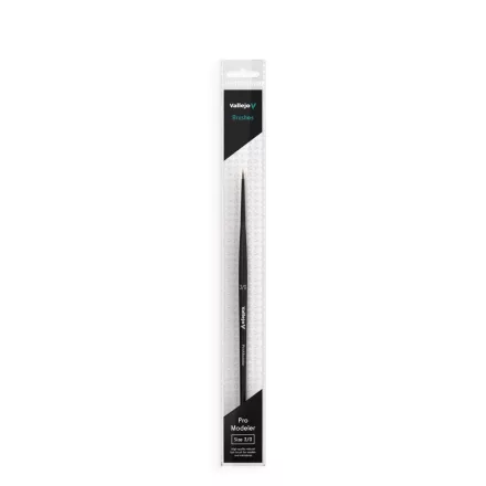 Vallejo Natural Hair Round Brush No. 3/0 ecset