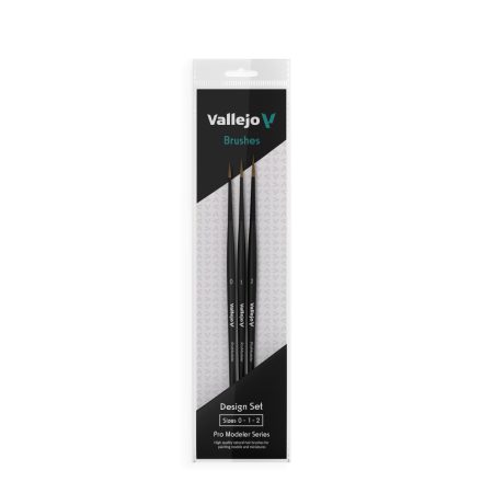 Vallejo Design Set - Natural Hair (Sizes 0, 1 & 2) ecset szett
