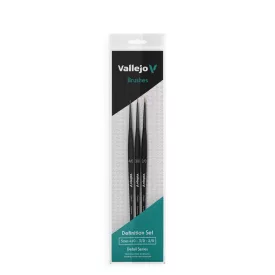   Vallejo Definition Set - Synthetic fibers (Sizes 4/0, 3/0 & 2/0) ecset szett