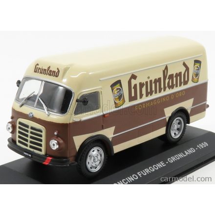 EDICOLA FIAT LEONCINO TRUCK VAN GRUNLAND FORMAGGINO D'ORO 1959