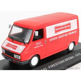 EDICOLA FIAT 242 VAN 1 SERIES FIRESTONE BREMA 1976
