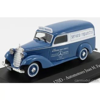   EDICOLA MERCEDES BENZ 170D VAN MERCEDES - AUTOMOTORES JUAN MANUEL FANGIO 1954