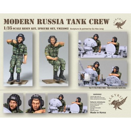 Valkyrie Miniatures Modern Russian Tank Crew set