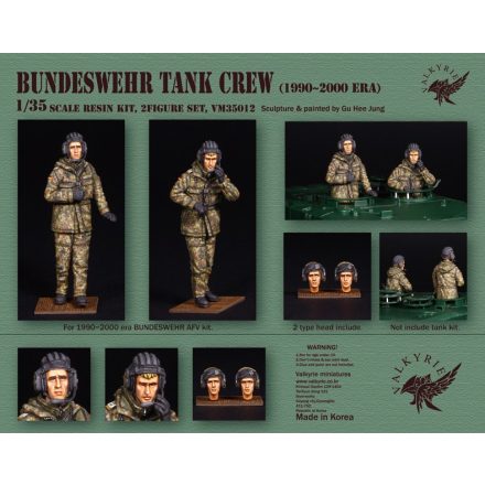 Valkyrie Miniatures Bundeswehr Tank Crew - 2000 Era