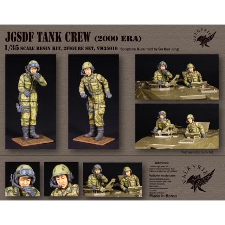 Valkyrie Miniatures JGSDF Tank Crew set - 2000 Era
