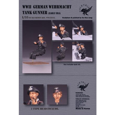 Valkyrie Miniatures WWII German Wehmacht Tank Gunner (Early Era)
