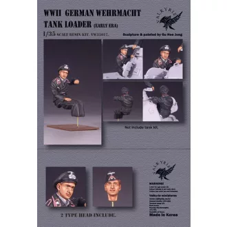  Valkyrie Miniatures WWII German Wehmacht Tank Loader (Early Era)