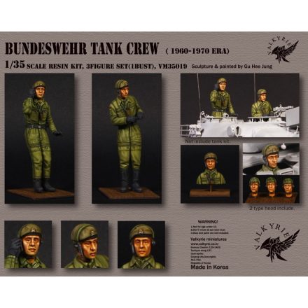 Valkyrie Miniatures Bundeswehr Tank Crew - 1960 ~ 70 Era