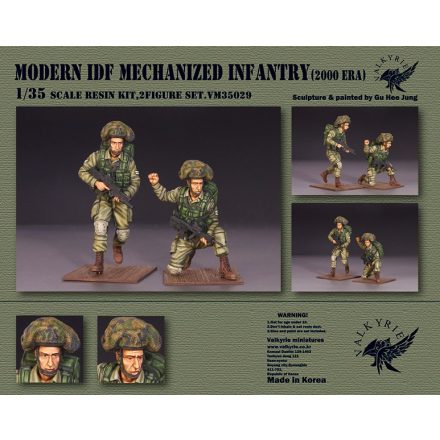 Valkyrie Miniatures Modern IDF Mechanized Infantry - 2000 Era