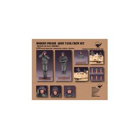   Valkyrie Miniatures Modern Polish Army Tank Crew Set (For K2PL, K9, M1A2, Leopard 2)
