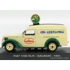 EDICOLA FIAT 1100 ELR VAN GALBANI CERTOSINO DEPOSITO DI MILANO 1951
