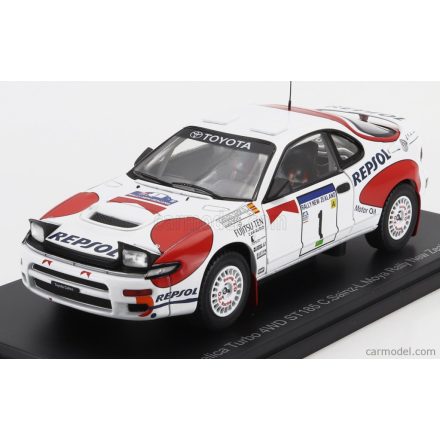 EDICOLA TOYOTA CELICA GT4 TURBO 4WD ST185 TEAM CASTROL N 1 WINNER RALLY NEW ZEALAND 1992 CARLOS SAINZ - LUIS MOYA
