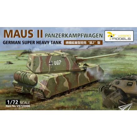 Vespid Models Pz.Kpfw. VIII Maus II - German Super Heavy Tank makett