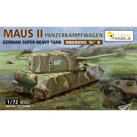 Vespid Models Pz.Kpfw. VIII Maus II - German Super Heavy Tank makett