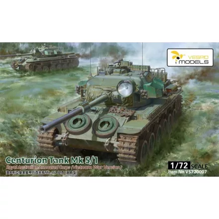 Vespid Models Centurion Tank Mk 5/1 Royal Australian Armoured Corps (Vietnam) makett