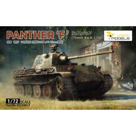   Vespid Models Pz.Kpfw.V PANTHER 'F' (75mm Kw.K. L/70) makett