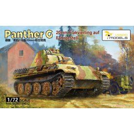   Vespid Models Panther G 20mm Flakvierling auf Fahrgestell makett