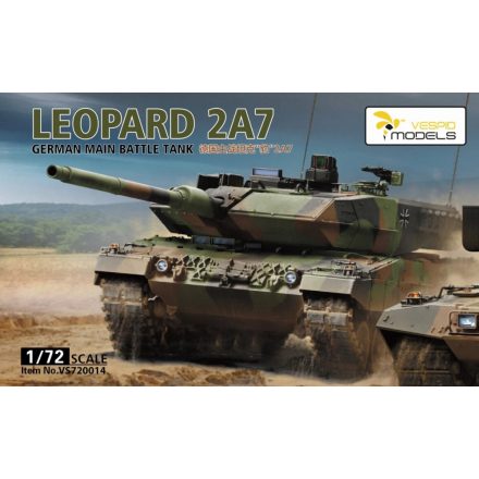 Vespid Models Leopard 2A7 German Main Battle Tank makett