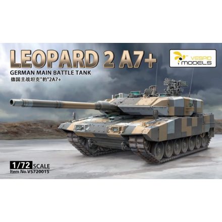 Vespid Models Leopard 2 A7+ German Main Battle Tank makett