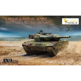 Vespid Models Leopard 2 A7V German Main Battle Tank makett