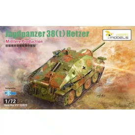   Vespid Models Jagdpanzer 38(t) Hetzer - Mid Production makett