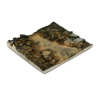   Vallejo - Scenics: 14x14 Rubble Street Section 14 x 14 cm dioráma kiegészítő