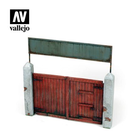 Vallejo Village Gate makett