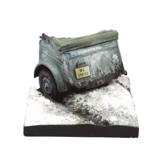   Vallejo - Scenics: Kubelwagen Base (Rear) 5.5 x 5.5 cm dioráma kiegészítő