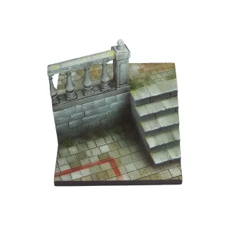   Vallejo - Scenics: City Stairs 7 x 7 cm dioráma kiegészítő