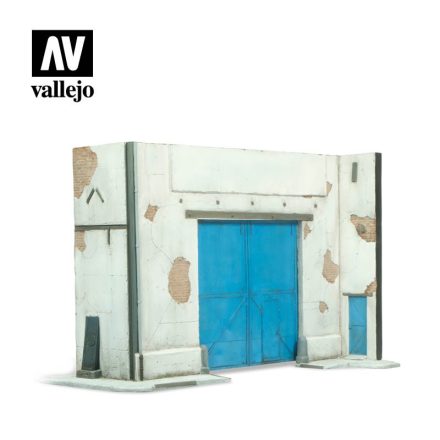 Vallejo Factory Facade makett