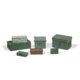   Vallejo - Scenics: Universal Metal Cases dioráma kiegészítő