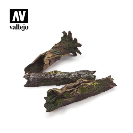 Vallejo Fallen Logs makett
