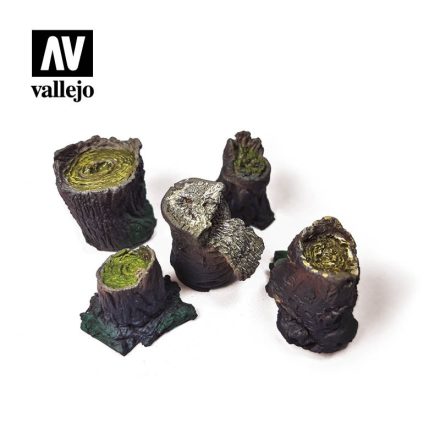 Vallejo Small Stumps makett