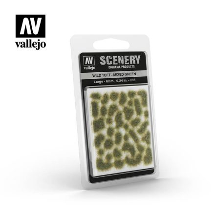 Vallejo Wild Tuft – Mixed Green