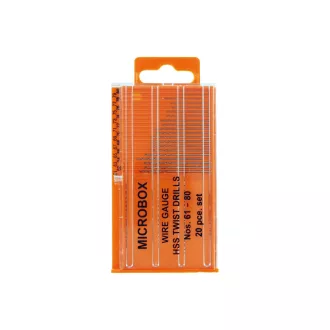   Vallejo - Set of 20 drill bits, no. 6180 mm makettező szerszám