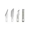 Vallejo - 5 Assorted Blades for Knife no. 1 makettező szerszám