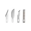Vallejo - 5 Assorted Blades for Knife no. 1 makettező szerszám
