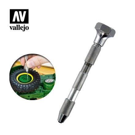 Vallejo Spin Top Pin Vice Double Ended