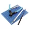 Vallejo - Plastic Modelling Tool set: includes cutting pliers, cutter no. 1 and blades, cutting surface and file makettező szerszám