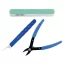Vallejo - Plastic Models Preparation Tool Kit: Includes flexible lime, mold line cleaner and cutting pliers makettező szerszám