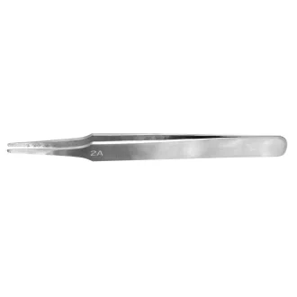   Vallejo - Flat Rounded Stainless Steel Tweezers (120 mm) makettező szerszám