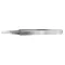 Vallejo - Flat Rounded Stainless Steel Tweezers (120 mm) makettező szerszám