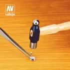Vallejo Straight Tip Stainless Steel Tweezers (175 mm)