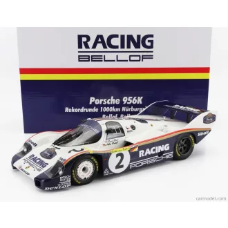   WERK83 PORSCHE 956K TEAM PORSCHE RACING N 2 1000km NURBURGRING RECORD LAP NORDSCHLEIFE 6:11,13 min 1983 STEFAN BELLOF - DEREK BELL