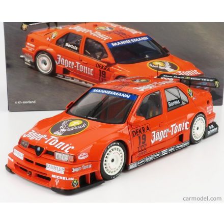 WERK83 ALFA ROMEO 155 V6 TI JAGER-TONIC RACING N 19 DTM ITC RACE HELSINKI 1995 MICHAEL BARTELES
