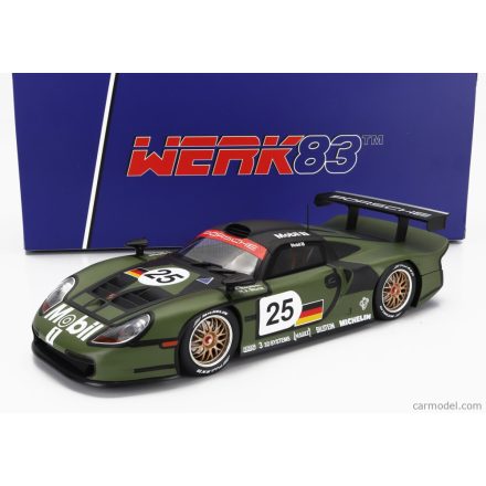 WERK83 PORSCHE 911 3.2L GT1 EVO TEAM PORSCHE AG N 25 PRE QUALIFYING 24h LE MANS 1997 T.BOUTSEN - H.J.STUCK - Y.DALMAS