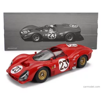   WERK83 FERRARI 330P4 4.0L V12 SPIDER TEAM FERRARI SPA SEFAC N 23 WINNER 24h DAYTONA 1967 LORENZO BANDINI - CHRIS AMON