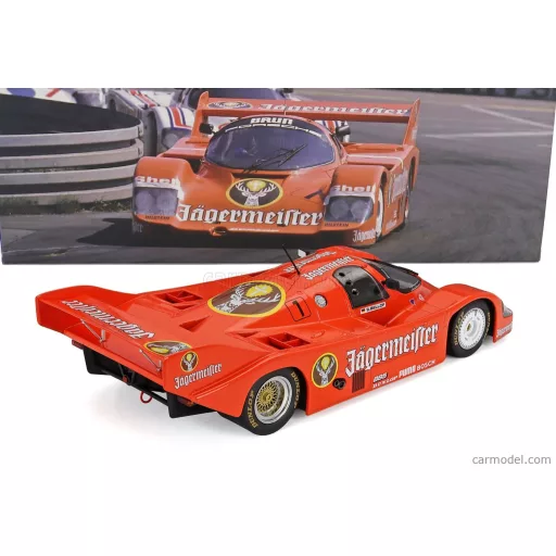WERK83 PORSCHE 956B JAGERMEISTER TEAM BRUN MOTORSPORT N 1 3rd 200 MILES NORISRING 1984 STEFAN BELLOF