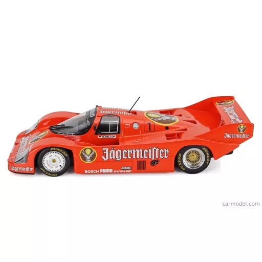 WERK83 PORSCHE 956B JAGERMEISTER TEAM BRUN MOTORSPORT N 1 3rd 200 MILES NORISRING 1984 STEFAN BELLOF