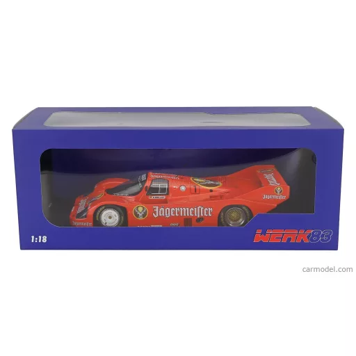 WERK83 PORSCHE 956B JAGERMEISTER TEAM BRUN MOTORSPORT N 1 3rd 200 MILES NORISRING 1984 STEFAN BELLOF